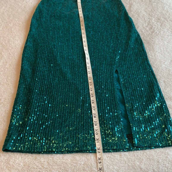 Anthropologie Sequin Midi Skirt- Size XS - Picture 7 of 8